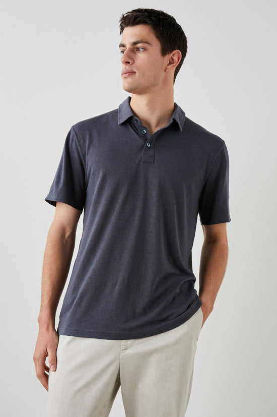 Levant Polo Shirt, Wraith