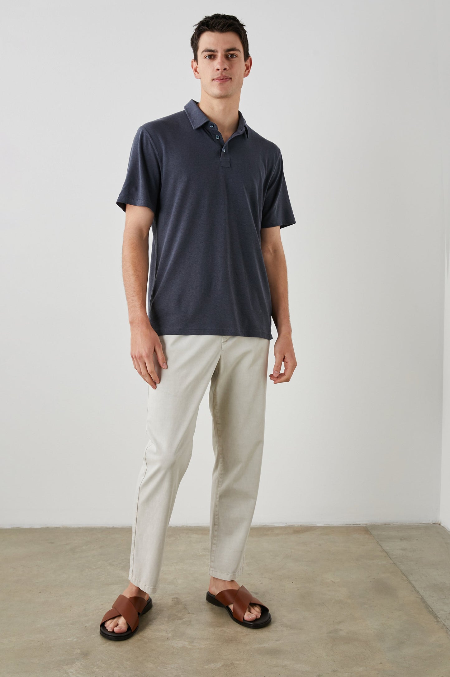 Levant Polo Shirt, Wraith