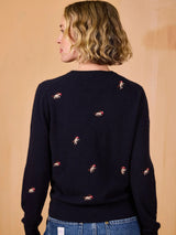 Motif 100% Cashmere Crewneck Sweater