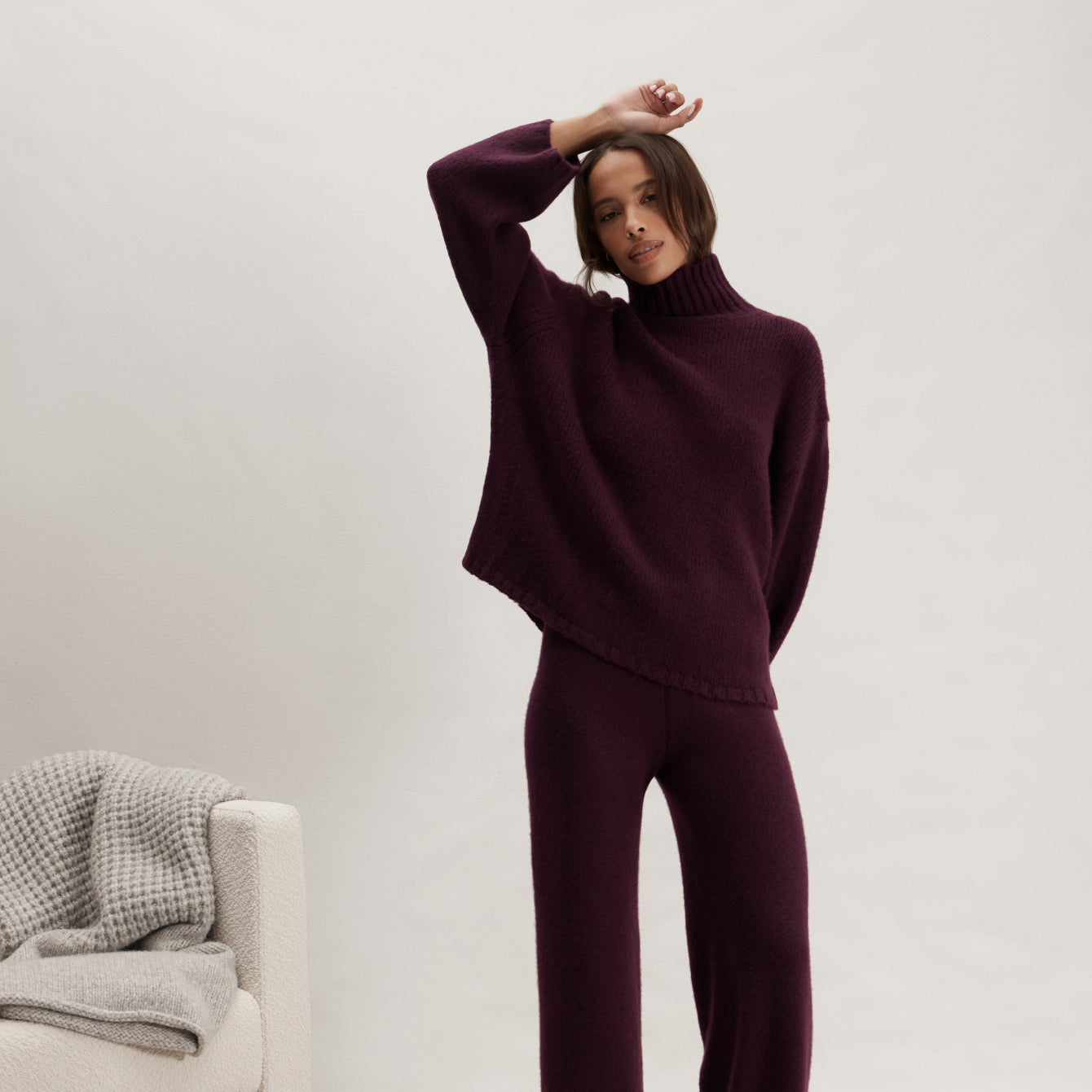 Cashmere Wool Turtleneck