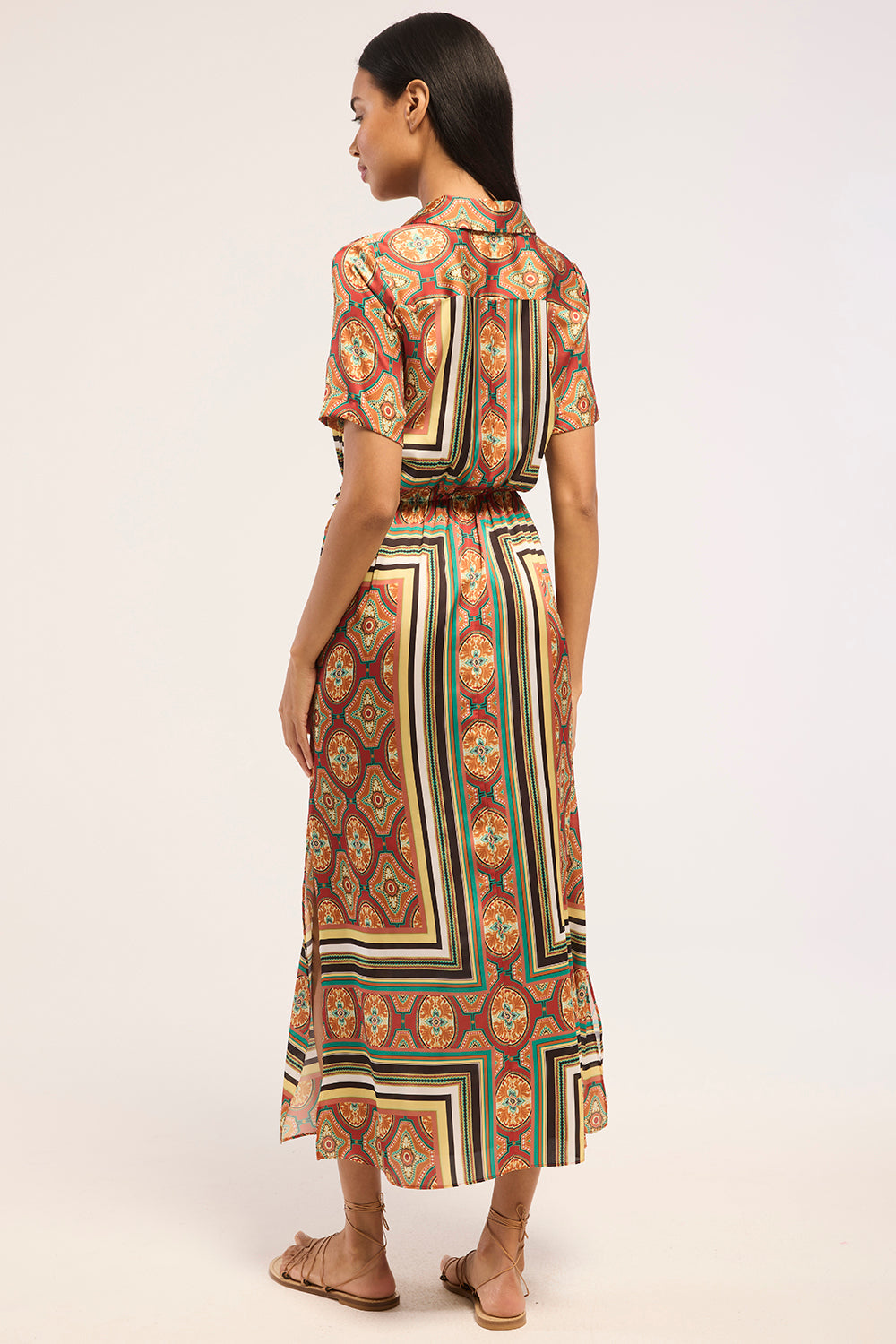 Misa - Emil Dress - Marjorelle Scarf
