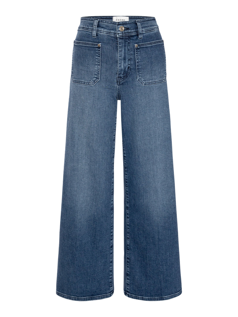 LE SLIM PALAZZO CROP HARBOR POCKET