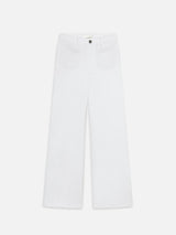 FRAME - Le Slim Palazzo Modernist Pocket - White