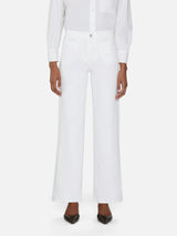 FRAME - Le Slim Palazzo Modernist Pocket - White