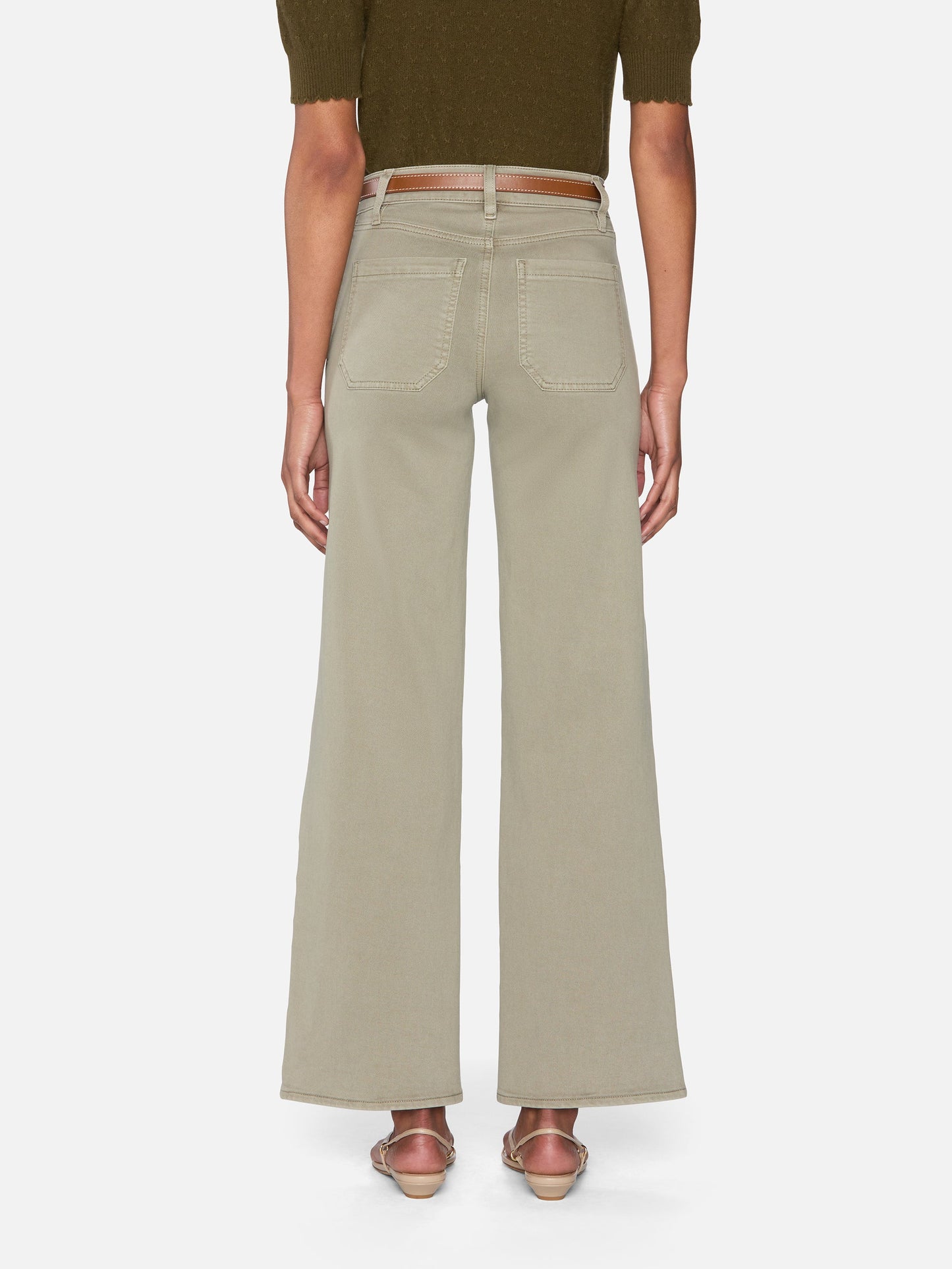 FRAME - Le Slim Palazzo Modernist Pocket - Thyme