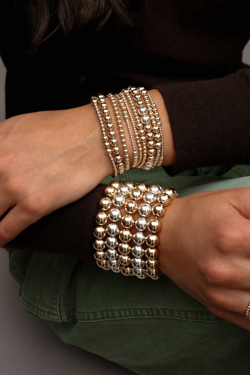 4 & 6mm Pattern Signature Bracelet
