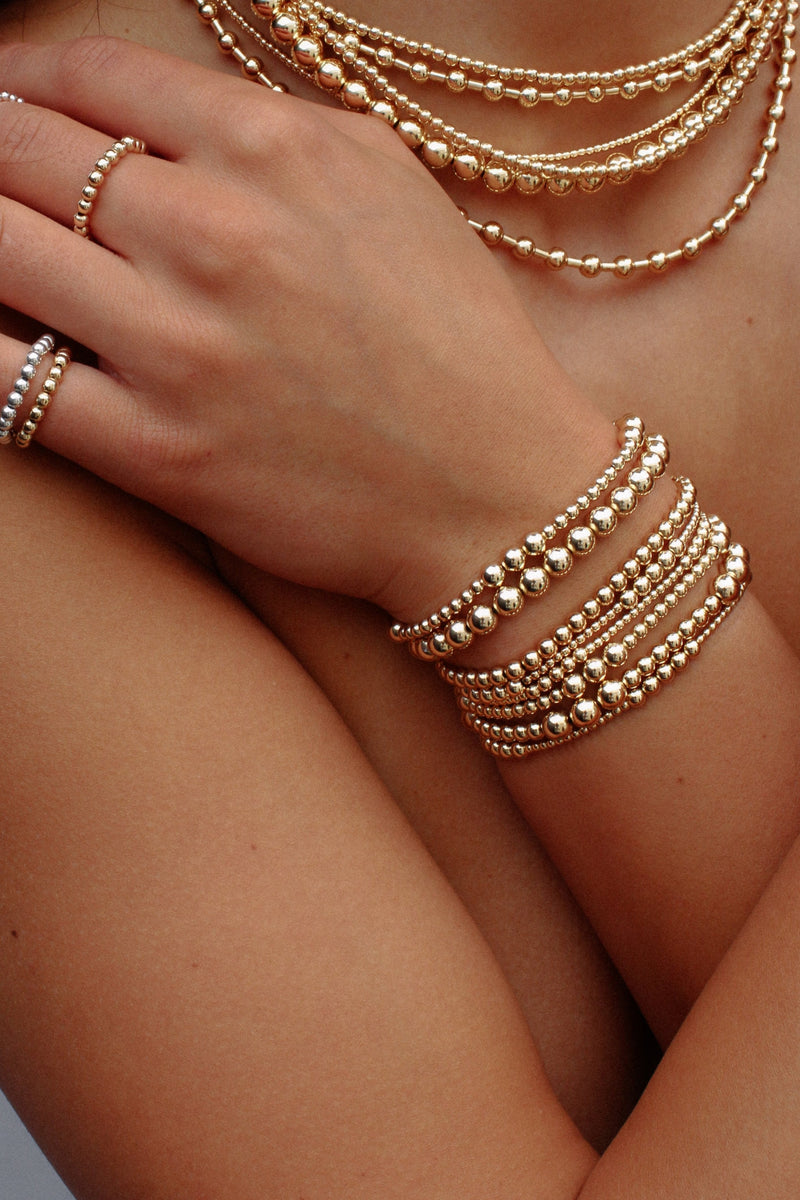 3 & 5mm Pattern Signature Bracelet