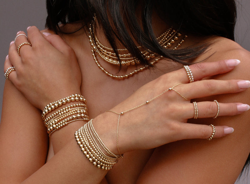 4 & 6mm Pattern Signature Bracelet