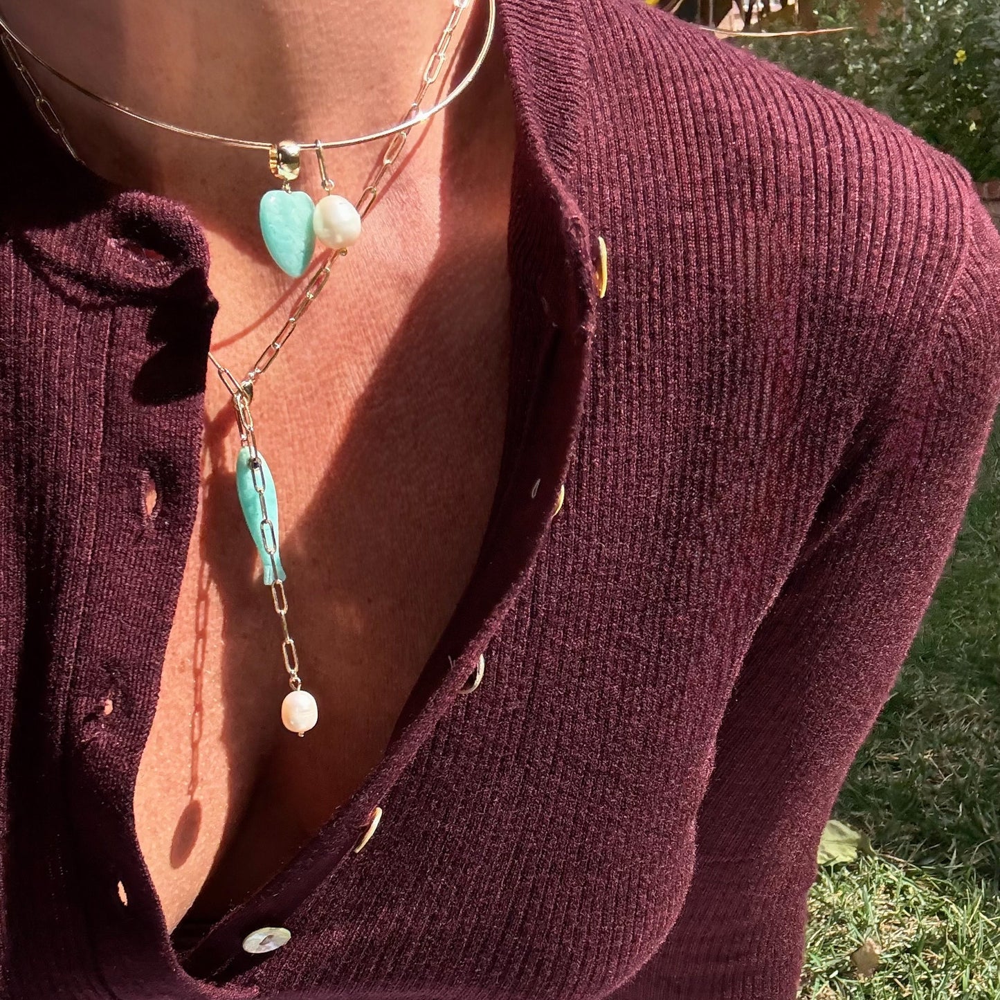 Gemma Amazonite Bail