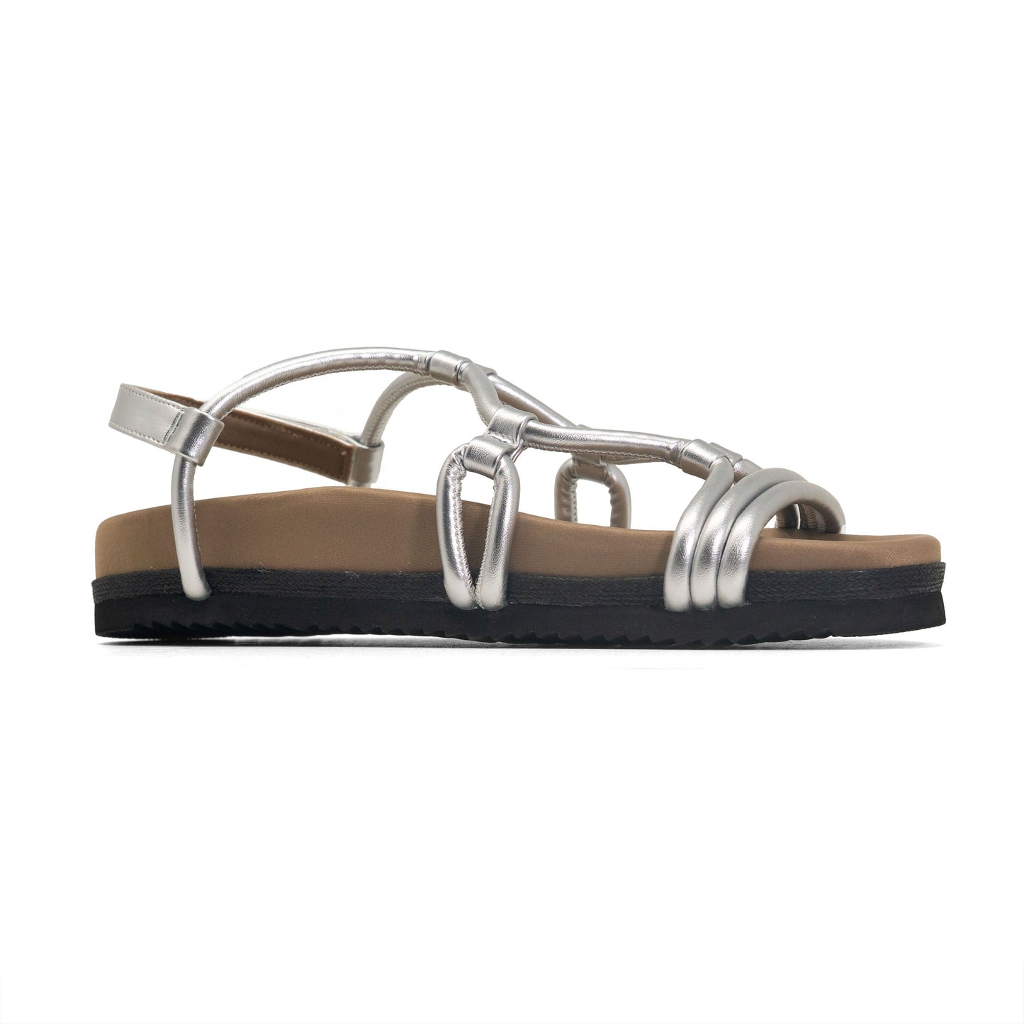 ROAM - Linky Sandals Vegan Leather - Silver