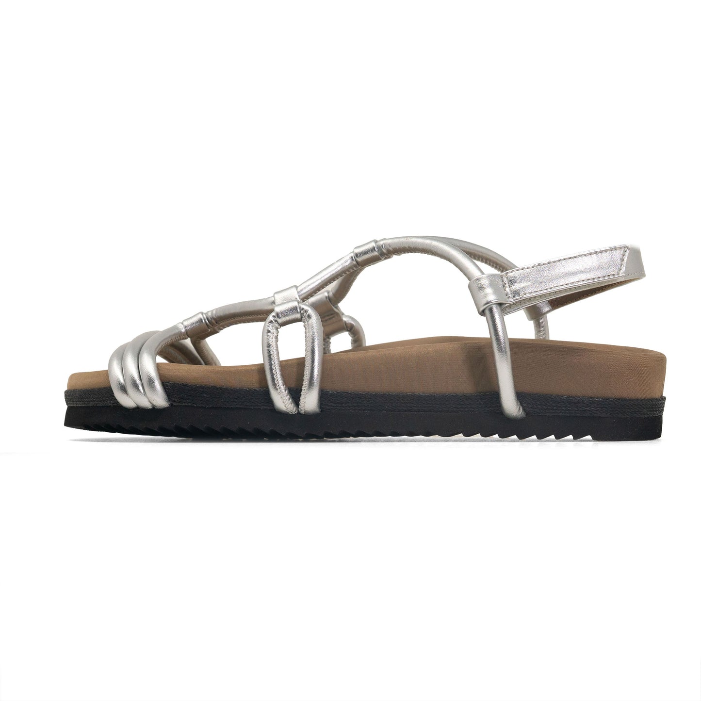 ROAM - Linky Sandals Vegan Leather - Silver