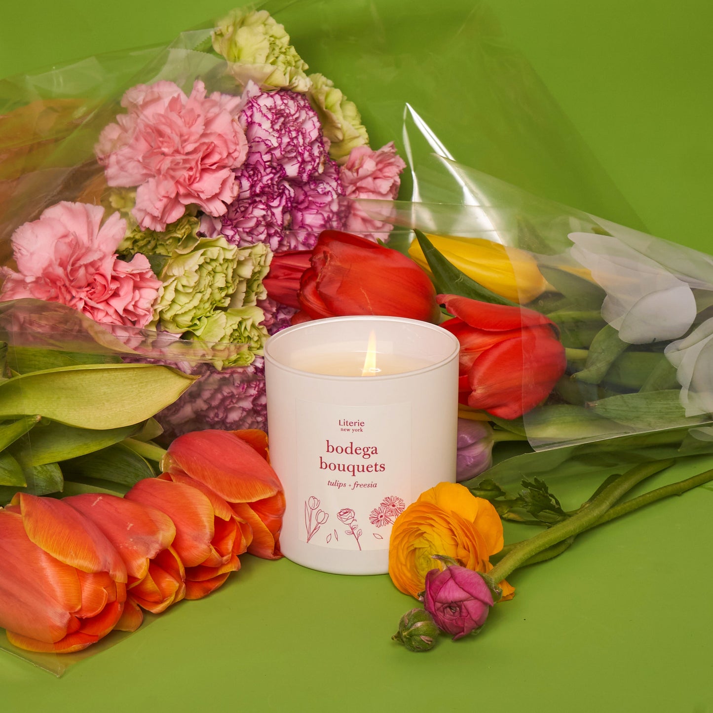 Bodega Bouquets Candle