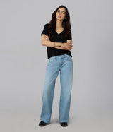 LOLA DENIM - Colette High Rise Wide Leg Jeans - Whimsy Blue