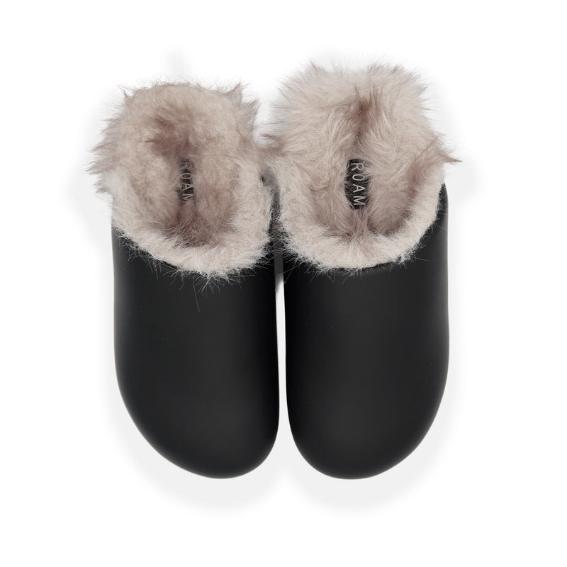 Luxe Mule Clog in Black, top