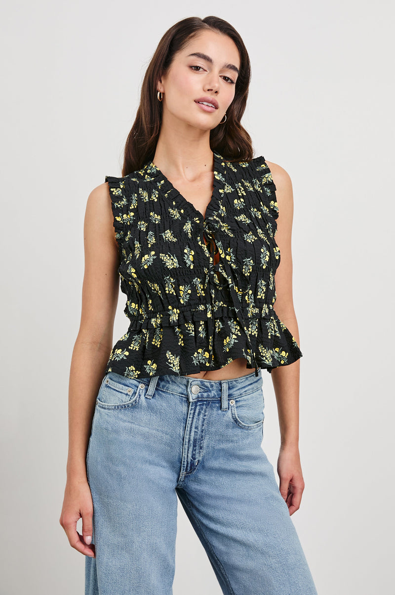 Rails - Martine Top - Dark Amaryllis