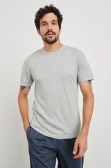Rails - Mason Cotton Cashmere T-Shirt - Heather Grey