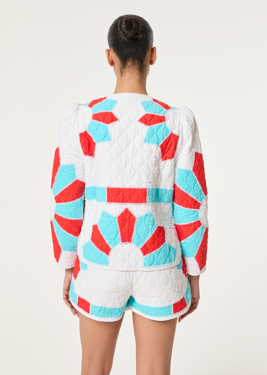 Rhode Sabrina Jacket, Quilted Daisy