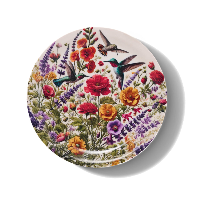 Hummingbirds Mini Birchwood Tray Set of 2