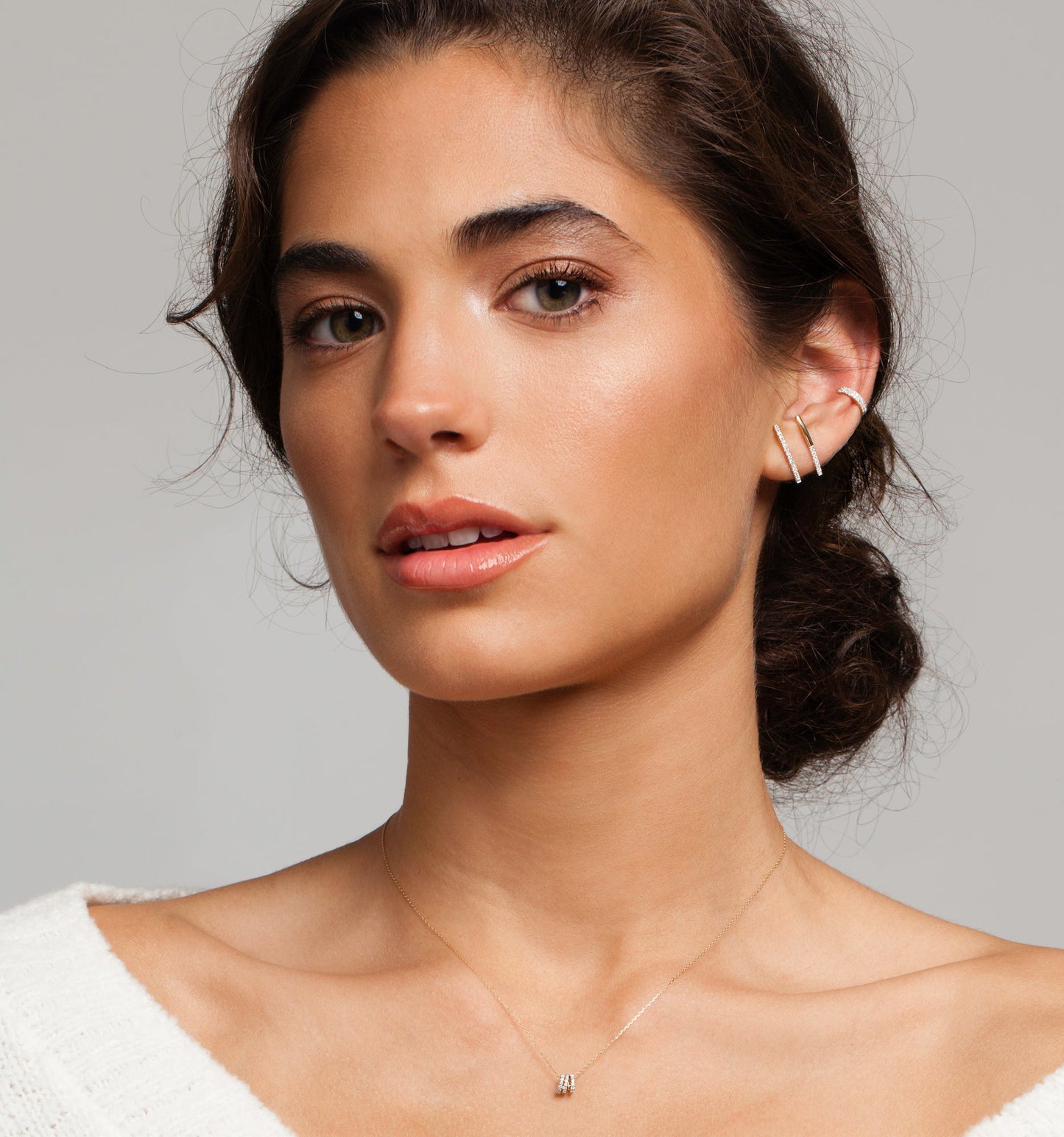 Adina Reyter - Bead Party Diamond 3s Company Necklace