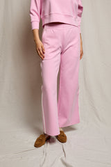 PerfectWhiteTee - Mikos Travel Group Wide Leg Pant With Pockets - Sugar Pink