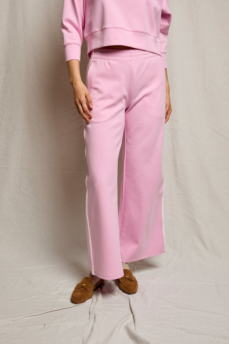 PerfectWhiteTee - Mikos Travel Group Wide Leg Pant With Pockets - Sugar Pink