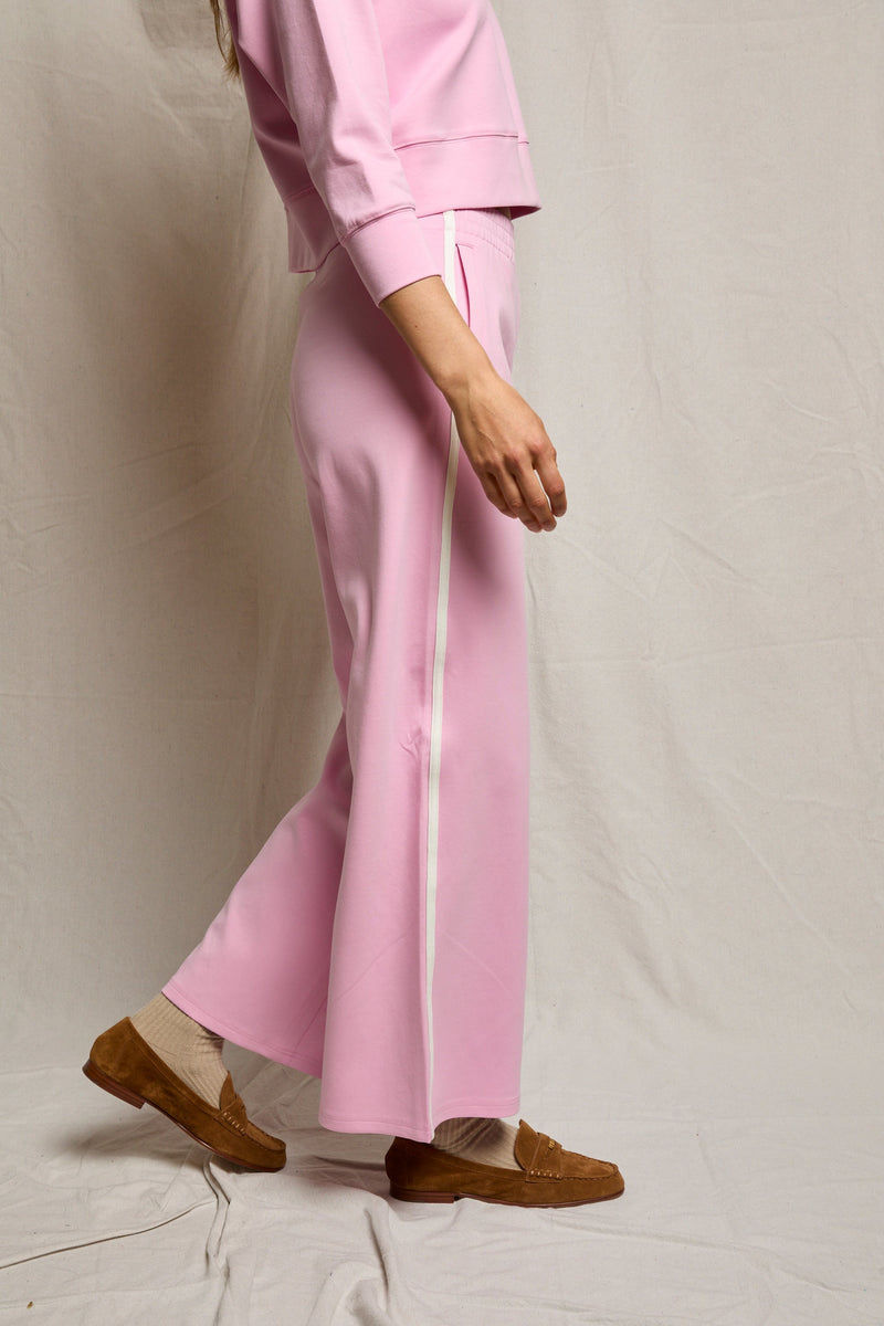 PerfectWhiteTee - Mikos Travel Group Wide Leg Pant With Pockets - Sugar Pink