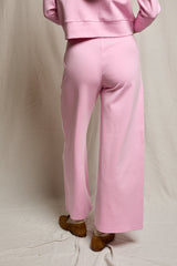 PerfectWhiteTee - Mikos Travel Group Wide Leg Pant With Pockets - Sugar Pink