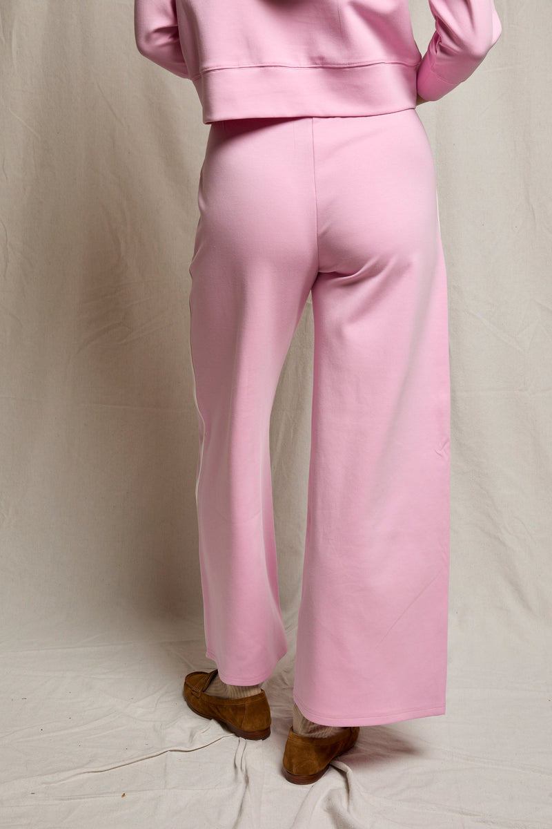 PerfectWhiteTee - Mikos Travel Group Wide Leg Pant With Pockets - Sugar Pink