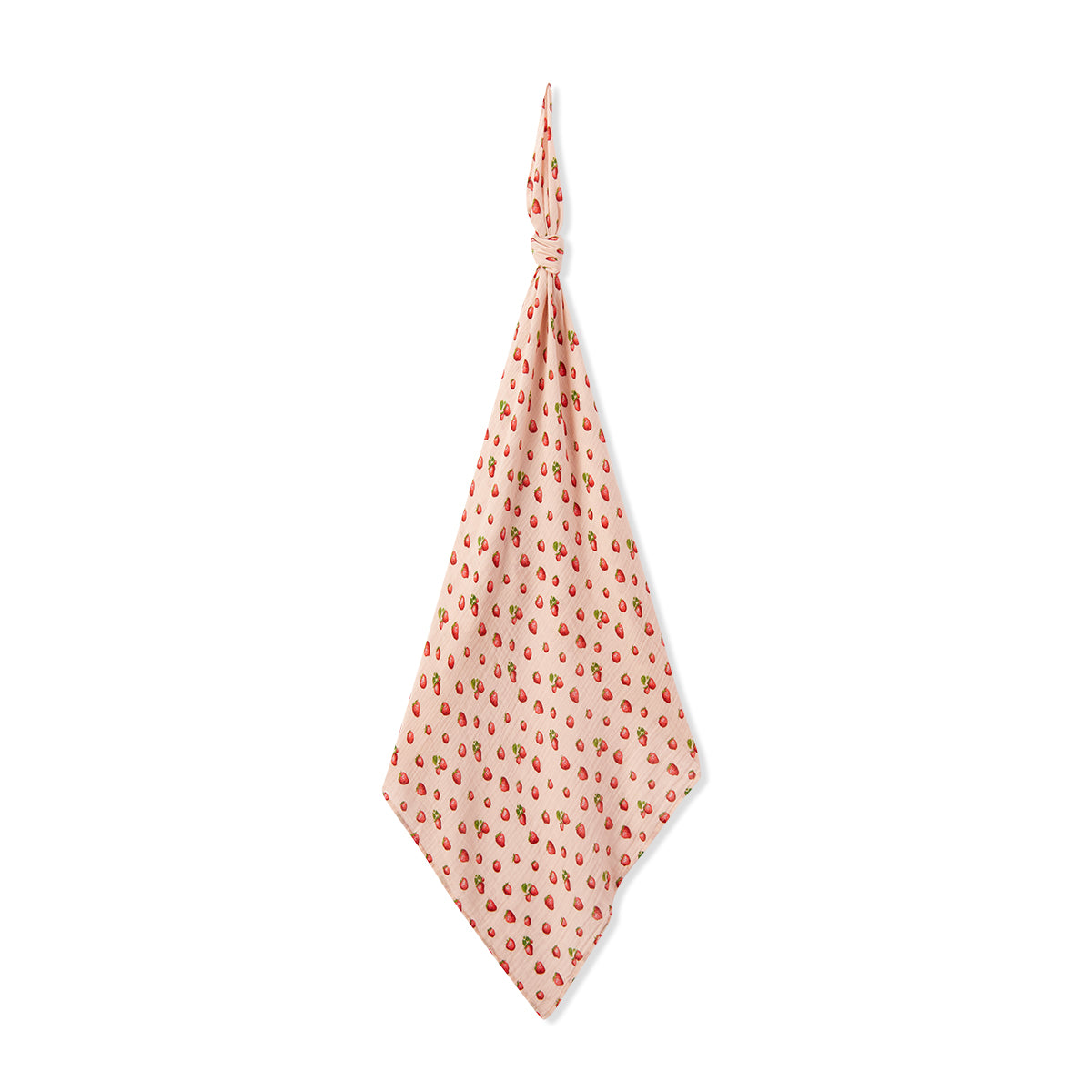 Milkbarn - Organic Cotton Swaddle Blanket - Strawberry