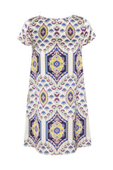 MISA Los Angeles - Atalia Dress - Mosaic Eye Satin