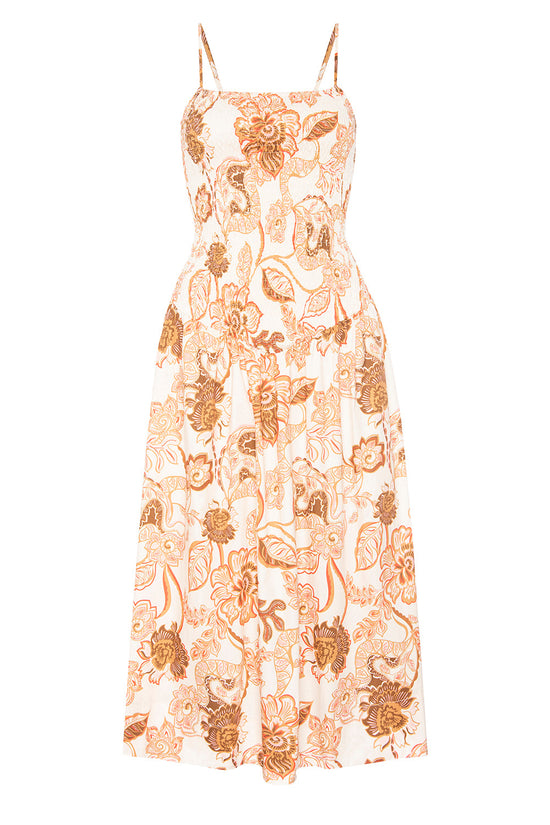 MISA Los Angeles - Roxie Dress - Summer Batik Poplin