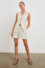 Rails - Mylah Vest - Birch Pinstripe