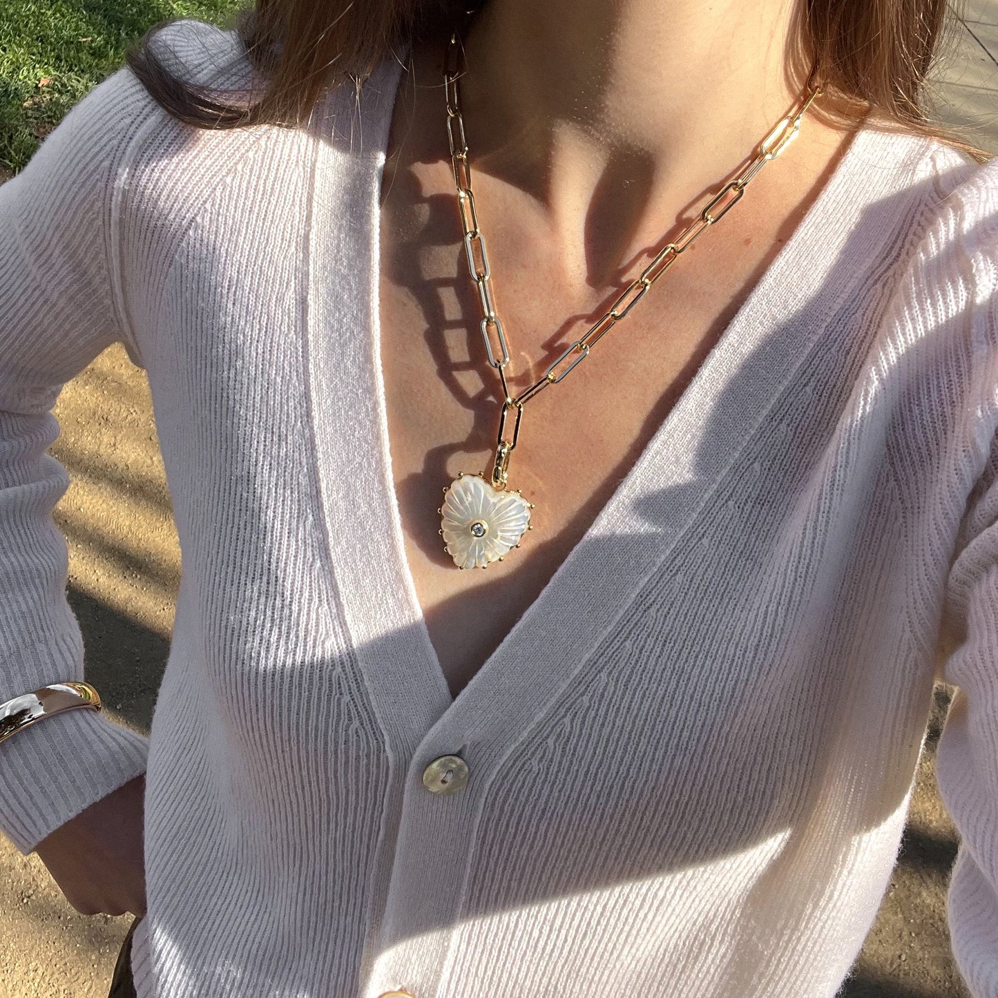 Malene Mother Of Pearl Clip