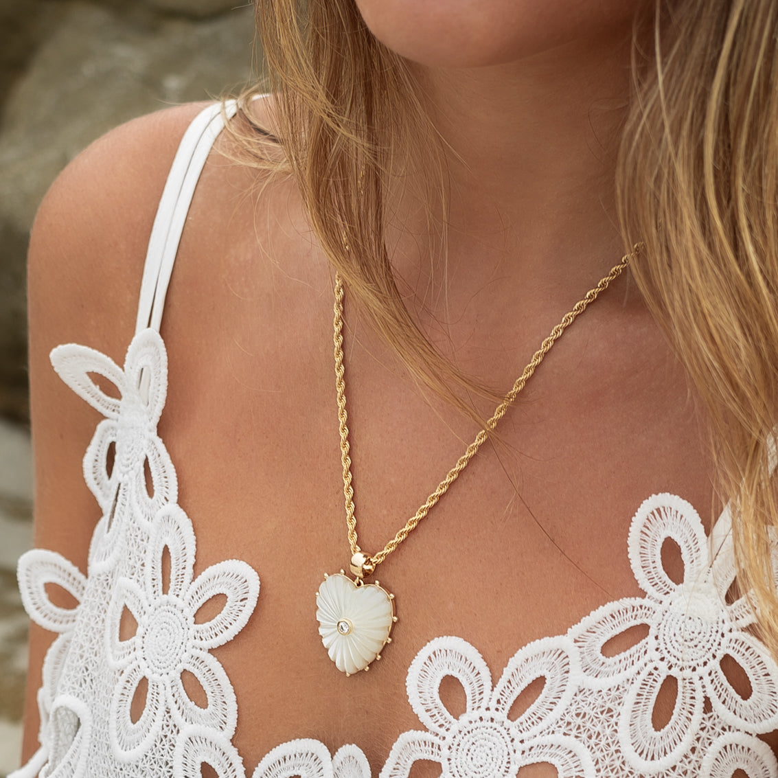 Malene Mother Of Pearl Bail