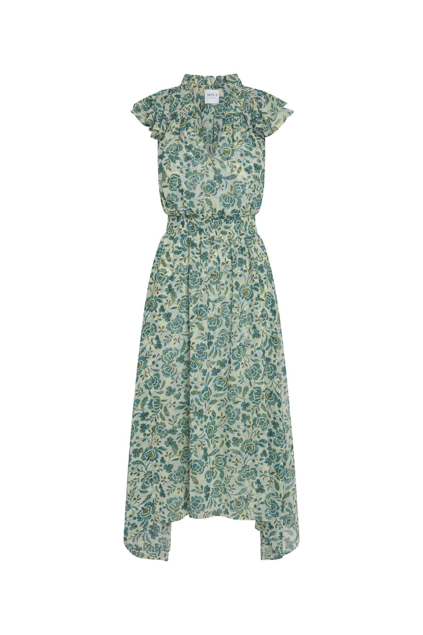 Misa - Mariposa Dress - Azure Floral