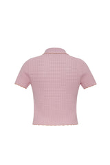 Cara Cara - Melody Polo - Light Pink Taupe Tipping