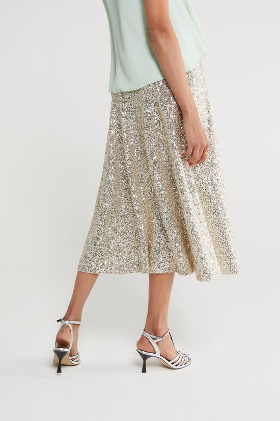 Ottod'Ame Midi Skirt With Sequins