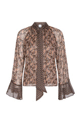 MISA Los Angeles - Maris Top - Brown Paisley Mix