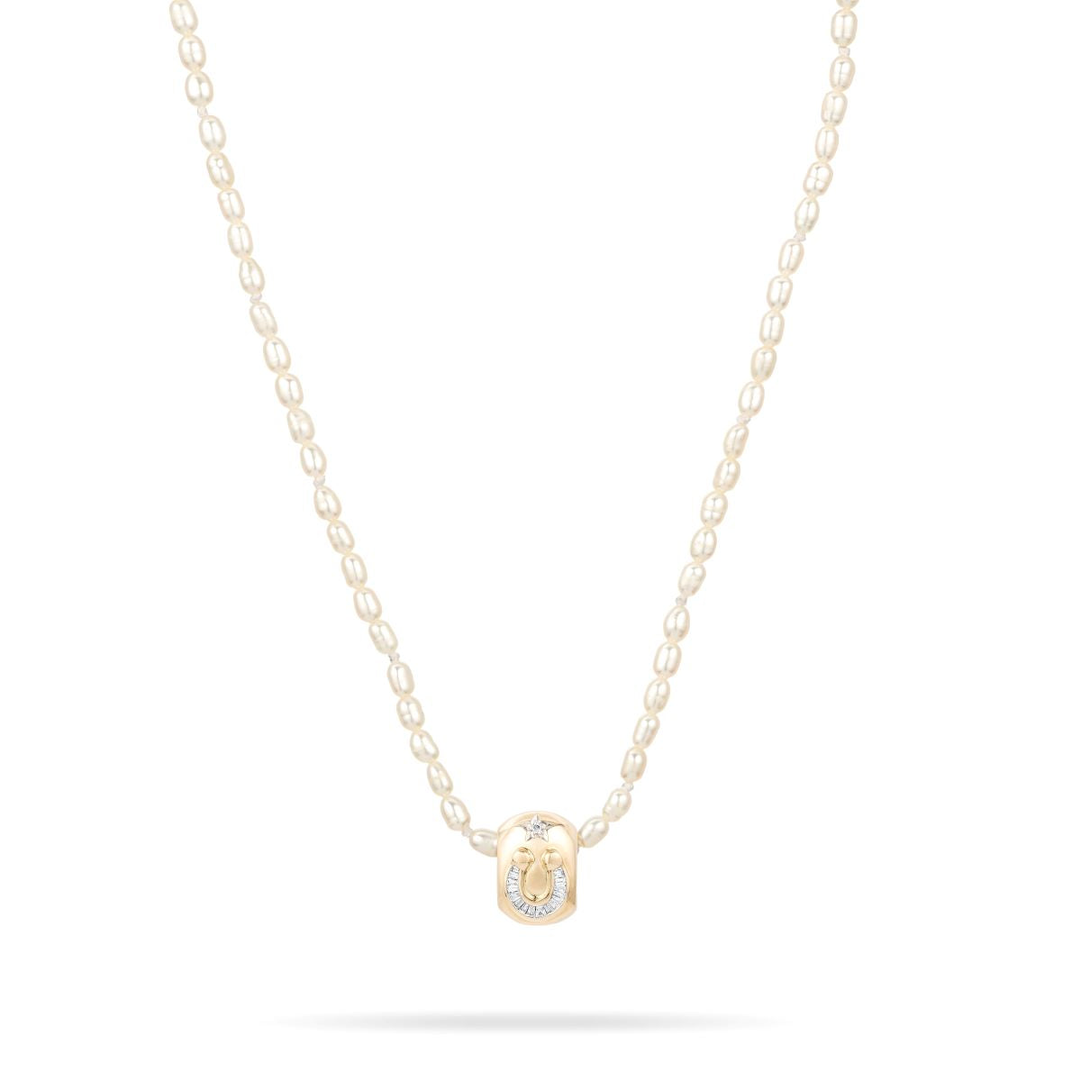 Adina Reyter - Baguette Horseshoe Lucky Big Bead