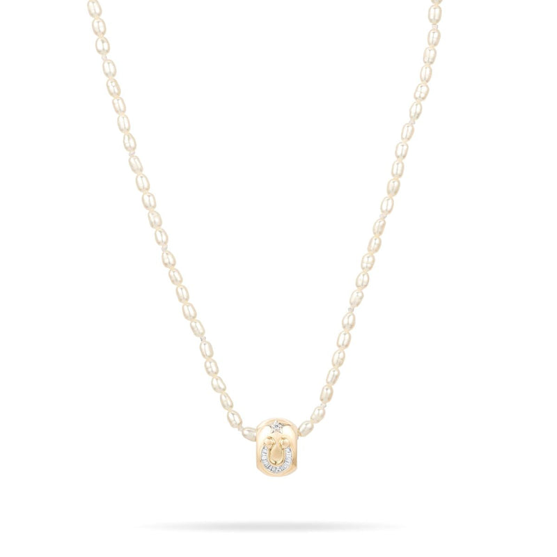 Adina Reyter - Baguette Horseshoe Lucky Big Bead