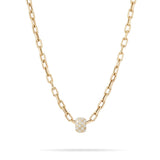 Adina Reyter - White Ceramic Checkerboard Big Bead