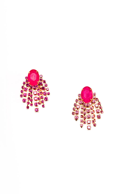 Elizabeth Cole Jewelry - Nala Earrings, Pink