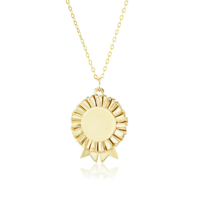 Nano Gold Ribbon Pendant