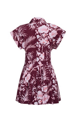 Cara Cara Nash Mini Dress in Paradise Blush - Back