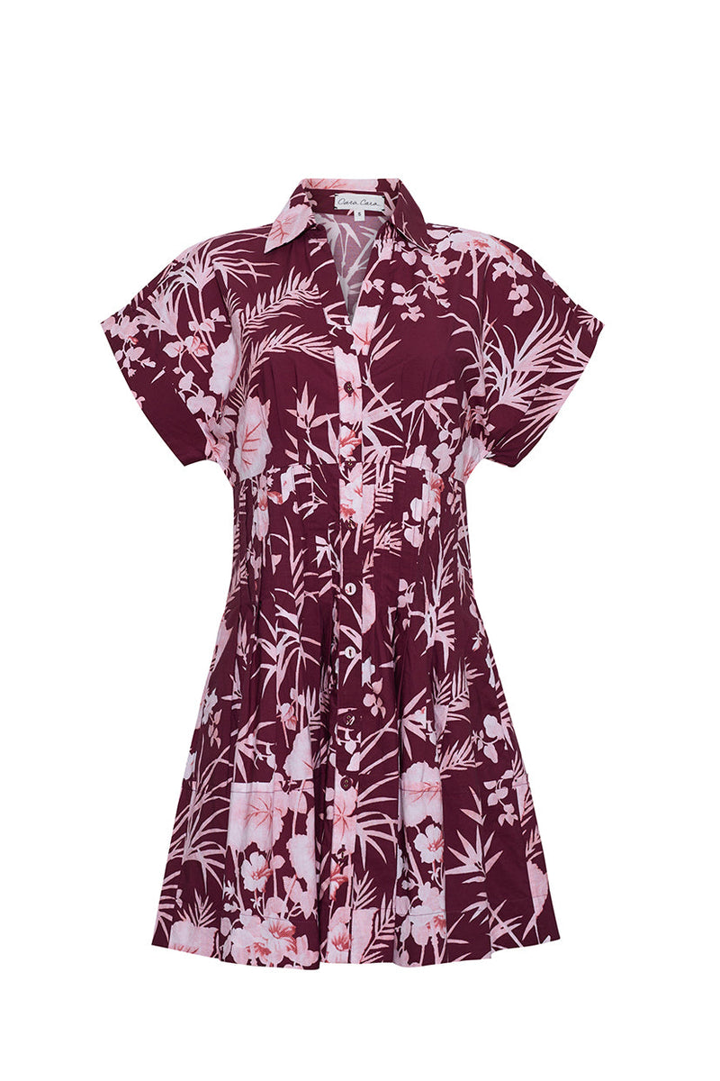 Cara Cara Nash Mini Dress in Paradise Blush - Front