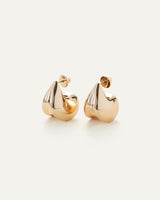 Jenny Bird - Nouveaux Puff Earrings - High Polish Gold