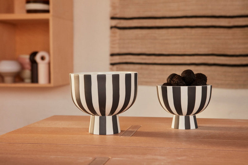 Toppu Mini Bowl, White/Black