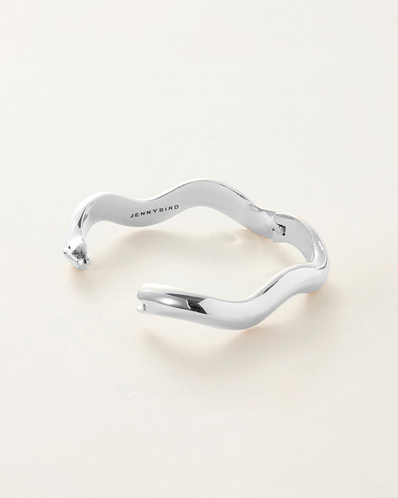 Jenny Bird - Ola Bangle - High Polish Silver