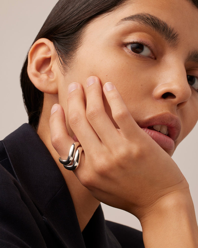Jenny Bird - Ola Ring - High Polish Silver