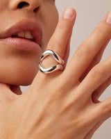Jenny Bird - Ola Ring - High Polish Silver